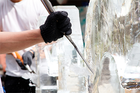 Ice Sculpture Carving