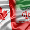 Canada and Iran flags