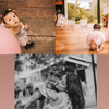 Portraits of Melissa C. with her one year daughter