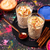 traditional rice milk with saffron