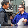 Instructor teaching software and computer-controlled machine tools