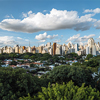 Aerial View of Sao Paulo city, Brazil