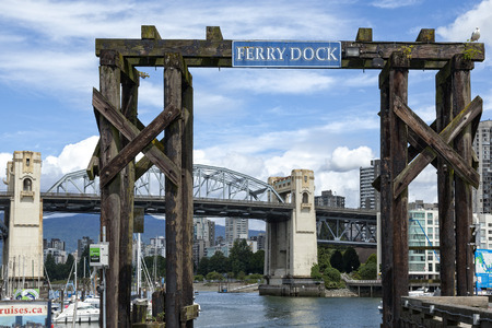 photo of ferry dock in BC