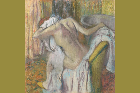 Edgar Degas, After the Bath, Woman Drying Herself, 1890–95, National Gallery, London