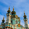 Saint Andrew orthodox church in Kyiv, Ukraine