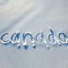 Winter written on snow