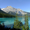 mountains, water, trees in BC