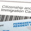 Permanent resident card and cic form