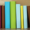 closeup of books