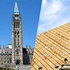 parliament buildings of Canada and Iran