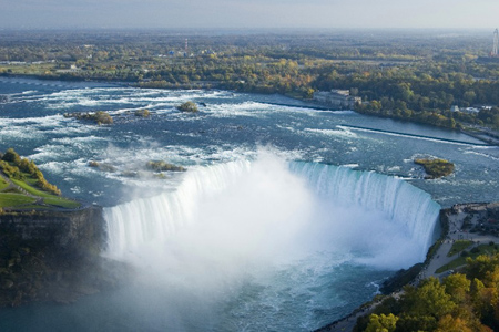 Niagara River and Niagara Falls