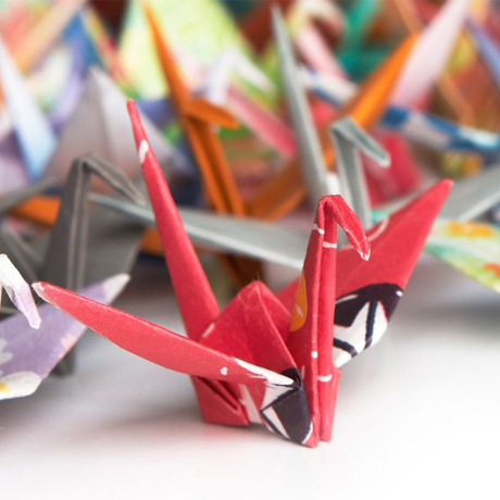 Arts - Image of origami cranes