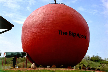 big apple in Colborne, Ontario
