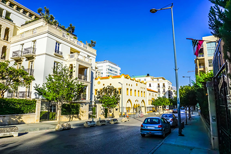 Beirut Multi Level Apartments in Tranquil Clean District