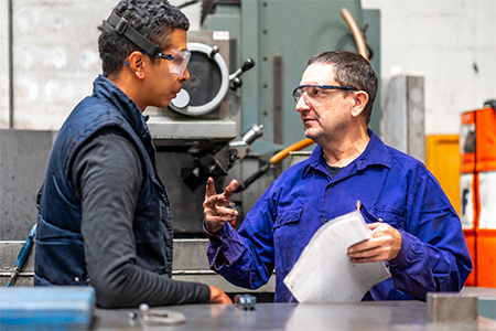 Instructor teaching software and computer-controlled machine tools