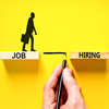 Job hiring symbol