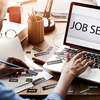 Job Search on laptop