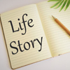 Life Story text written in Notebook.Business photo text your life story events actions or choices yo