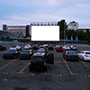 cars at a drive-in movie