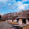 NOV 20, 2013 Hokkaido, JAPAN - Shiraoi Ainu Museum is one of the country's best museums about the Ai