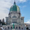Saint Joseph Oratory with snow - Montreal, Quebec, Canada