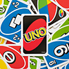 6 april 2019, wuhan china : uno game cards scattered all over the frame and one card showing the rev