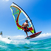 Windsurfing, Fun in the ocean, Extreme Sport (wind, windsurfing, surf)