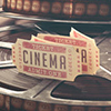 movie film, popcorn