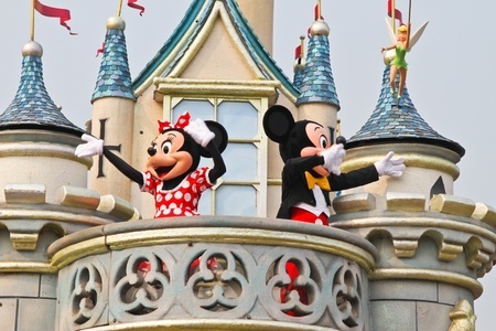 Disney Land Mickey and Minnie