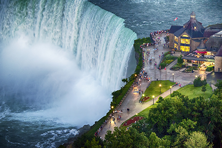 Overlooking Niagara Falls
