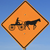 Roadside Warning Sign - Buggies (buggy)