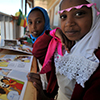 Young Students of Abadir Primary School read books