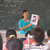 Student teacher in china - teaching children English