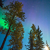 Aurora borealis in NWT