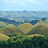 Chocolate hills of the Philippines