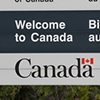 welcome to canada sign