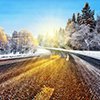Wintery roads