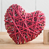 Red heart yarn with 